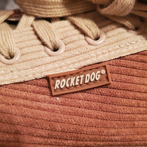 Rocket Dog Women’s Jazzinblocki Mauve Combo Size 9 Corduroy Sneakers - Picture 5 of 8